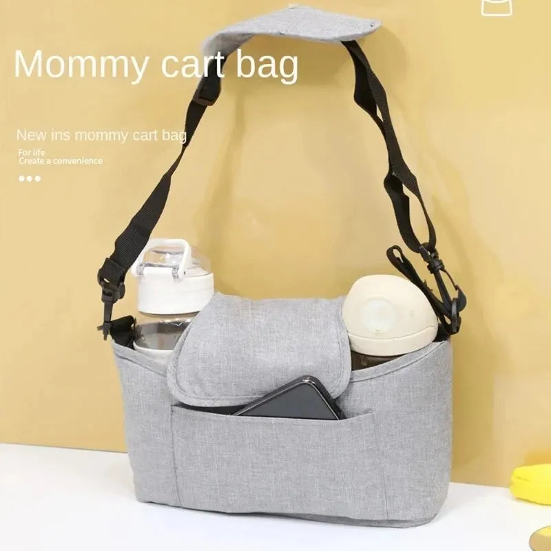 Amoori Stroller Organizer Bag - Mult i- Pocket Baby Essentials Caddy