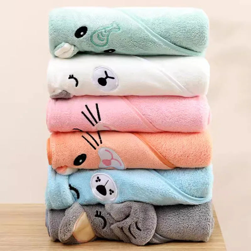 Little Amoori Cozy Hooded Baby Towel