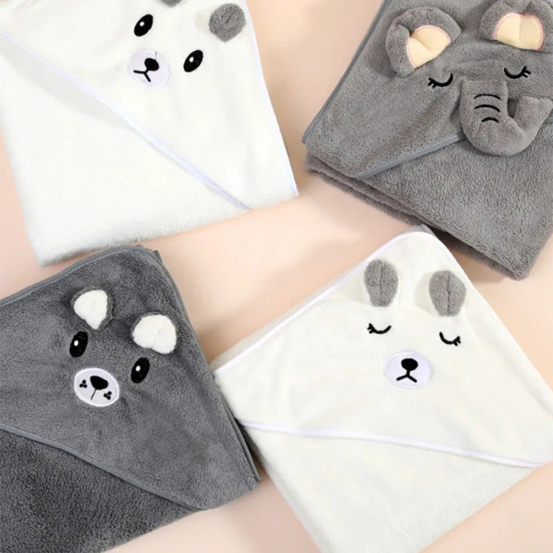 Little Amoori Cozy Hooded Baby Towel