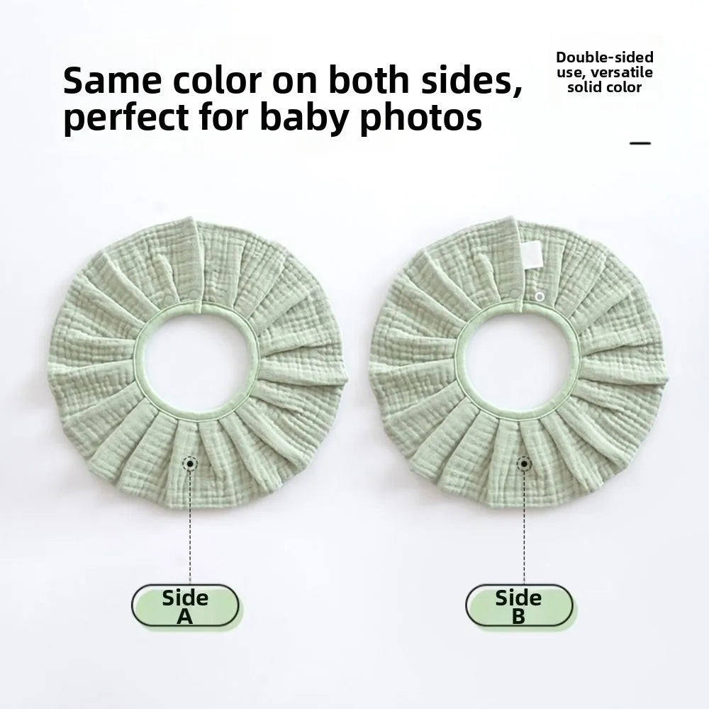 Little Amoori Cozy Ruffle Baby Bibs