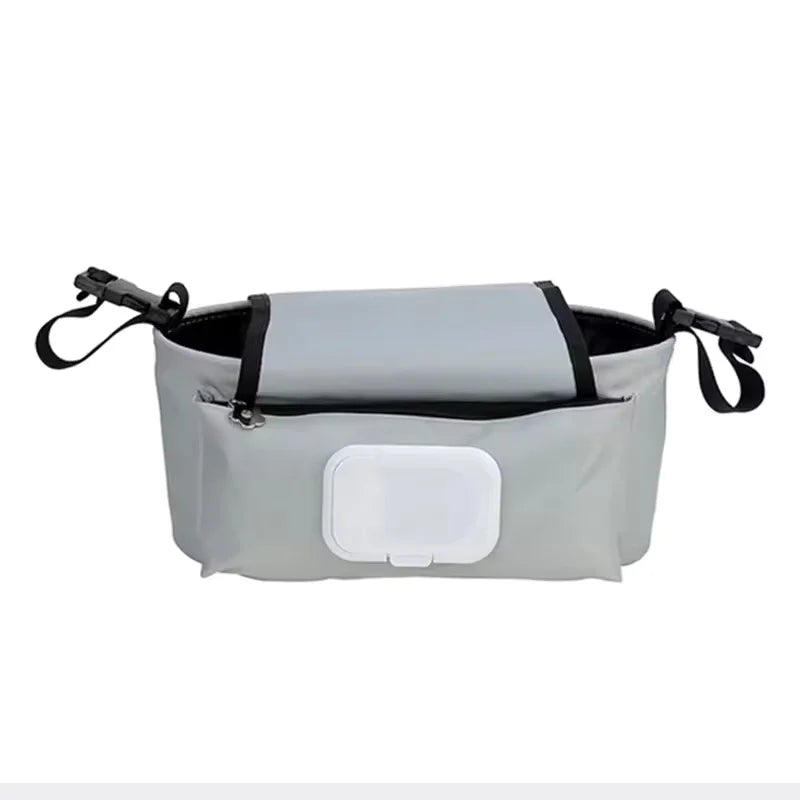 Amoori Stroller Organizer Bag - Mult i- Pocket Baby Essentials Caddy