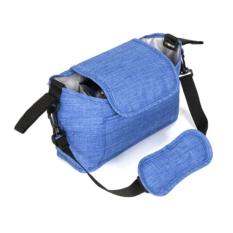 Amoori Stroller Organizer Bag - Mult i- Pocket Baby Essentials Caddy